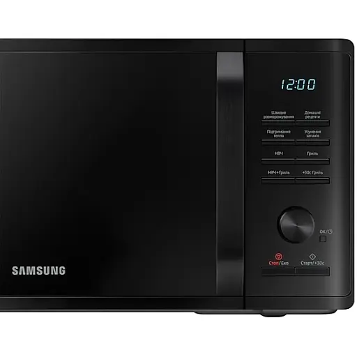 Микроволновая печь с грилем Samsung MG23K3515AK Black UA - фото 3