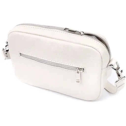 Класична жіноча сумка крос-боді Shvigel з натуральної шкіри 21х13.5х5 см sum0027036 - фото 2