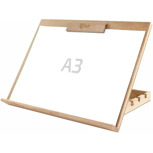 Мольберт-планшет настільний ROSA Studio А3 44×30×34см ДВП  - фото 3