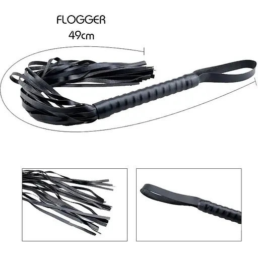 Набор аксессуаров БДСМ Alive Secret Desires Black Kit (8 pcs) - фото 5