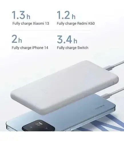 Повербанк Xiaomi Mi Lite 10000 mAh 22.5W (P16ZM) - фото 7