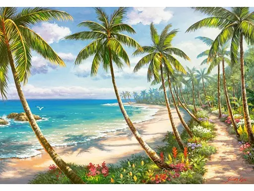 Пазли Castorland Райське узбережжя, 1000 елементів, 68x47 см
