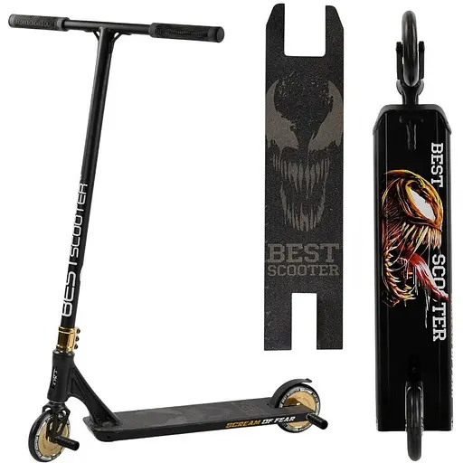 Самокат трюковый Best Scooter 71383 Simbiote HIC-система
