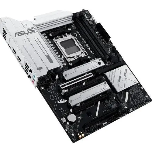 Материнская плата Asus AM5 Prime X870-P WIFI, X870, 4xDDR5, Int.Video (CPU), 2xSATA3, 4xM.2, 1xPCI-E 5.0 x16, 3xPCI-E 4.0 x16, Realtek 7.1, WiFi 7, Bluetooth 5.4, Realtek 2.5Gb, HDMI/2xType-C, ATX - фото 6