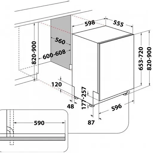 Посудомоечная машина Whirlpool WI 7020 P - фото 8