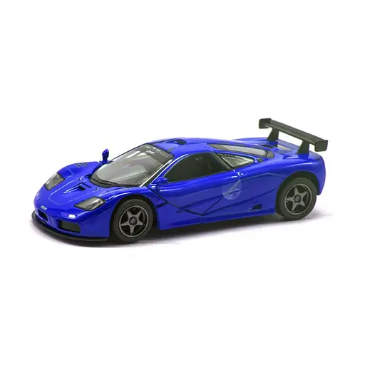 Машинка инерционная "McLaren F1 GTR" KT5411W масштаб 1:36 Синий