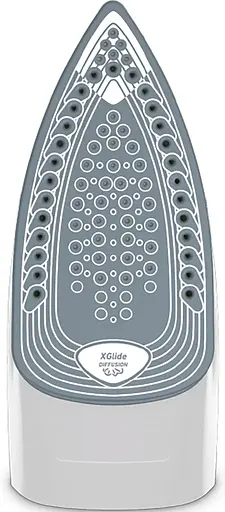 Tefal Праска Express Steam, 2400Вт, 270мл, паровий удар -160гр, постійна пара - 30гр, керам. підошва, бордовий - фото 2