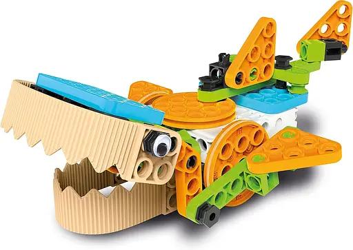 Інтерактивний конструктор 5 в 1 Лабораторія механіки Смішні тварини - Clementoni 50326 - фото 5