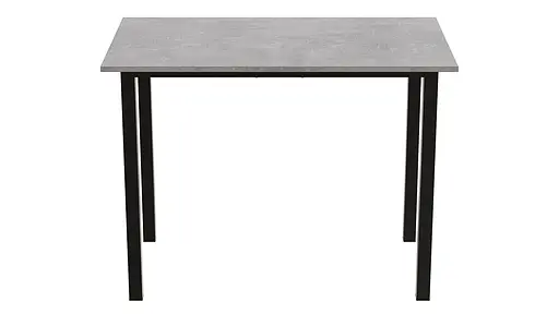 Стіл універсальний Knap Ferrum-decor 750x1400x600 Чорний метал ДСП Бетон 16 мм (FRD-106360) - фото 5