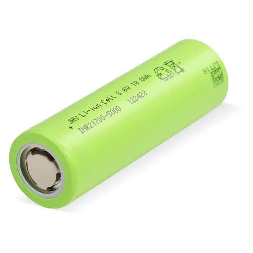 Акумулятор 21700 Li-Ion 5000mAh 3.6V 30A JHY (INR21700-50SE/INR21700-5000) - фото 3