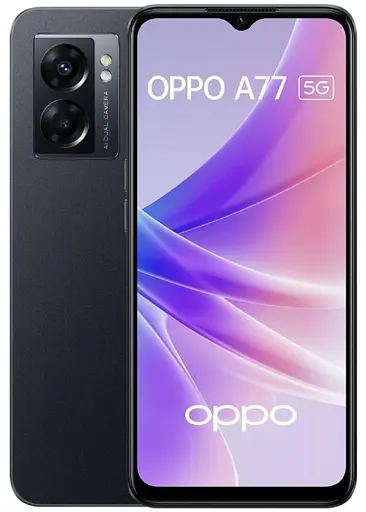Смартфон Oppo A77 5G 4/64GB Midnight Black - фото 1