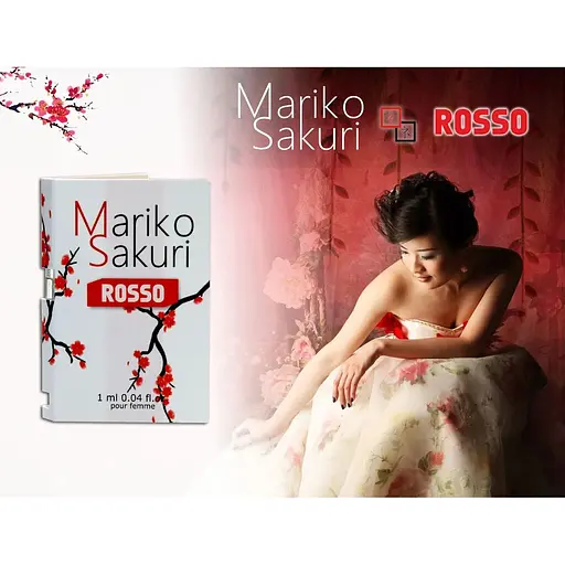Духи с феромонами для женщин Aurora Mariko Sakuri Rosso, 1 ml - фото 3