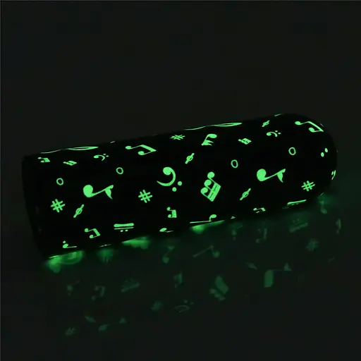 Вибратор для клитора Lovetoy Music Massager Glow In The Dark 8.5 см черный - фото 15
