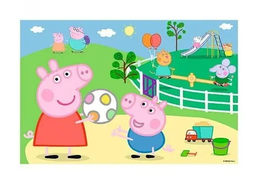 Пазл Trefl Детская площадка Свинка Пеппа 60 эл. (17356) - фото 2