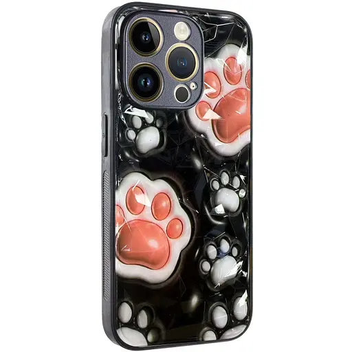 Чохол Epik TPU+PC Prisma Plushie для Apple iPhone 13 Pro Max 6.7 Paws - фото 1