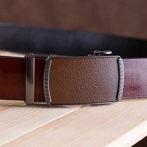 Ремінь шкіряний Vintage чоловічий 115х3,4 см acs0016126 - фото 5