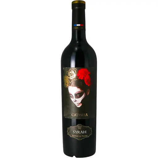 Вино Catrina Syrah Rouge IGP Pays D'Oc сухое красное 0.75 л - фото 1