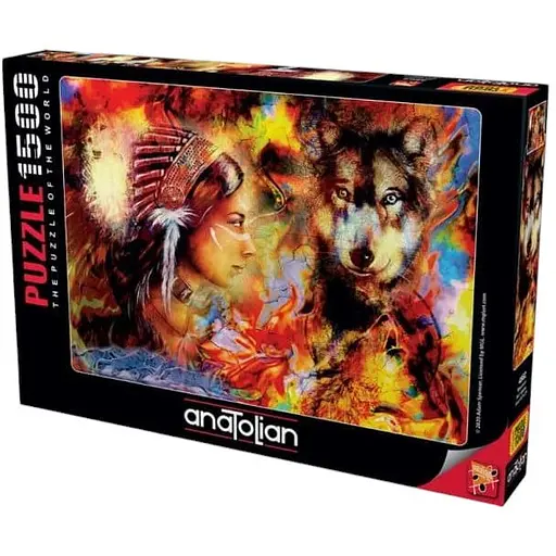 Пазл Anatolian Дева-волчица 1500 эл. (4562)
