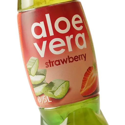 Напій Aloe Vera Strawberry негазований 0.5 л - фото 5