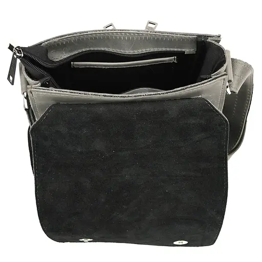 Кожаная сумка-планшет через плечо Tarwa 26х22х6 см sum0028323 - фото 9