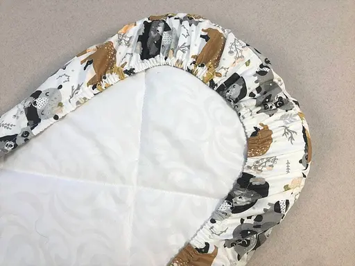 Непромокаемая простынь Moontime в коляску "Зверята с детками" - фото 2