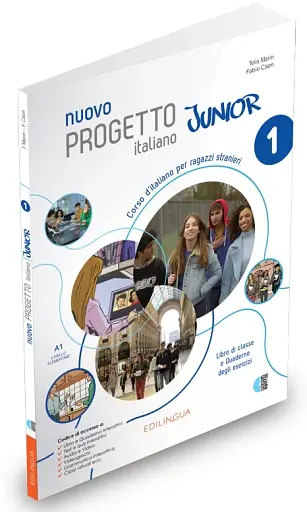 Progetto Italiano Junior Nuovo 1. Libro & Quaderno + audio + video (QR code) - фото 3