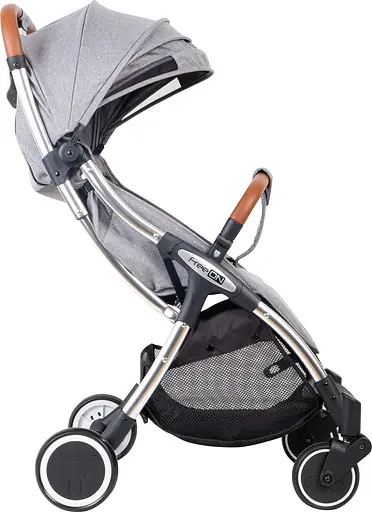 Коляска для ребенка прогулочная FreeON Nano, grey [CD] - фото 6