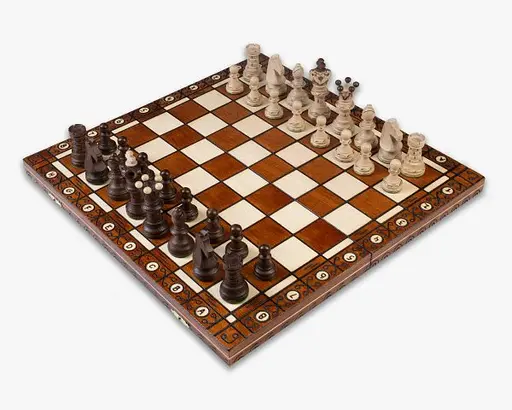 Шахи дерев'яні Wegiel "Амбасадор" (Ambasador) W3016 - фото 3