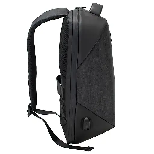 Рюкзак городской Semi Line USB 16 л темно-серый (P8253-0) - фото 4