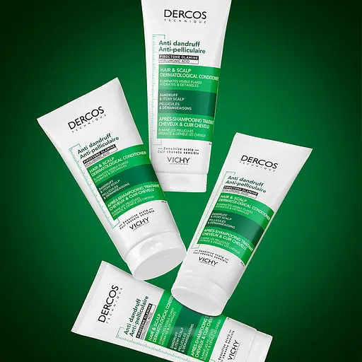 Дерматологічний кондиціонер проти лупи Vichy Dercos для усіх типів волосся та подразненої шкіри голови 200 мл - фото 8