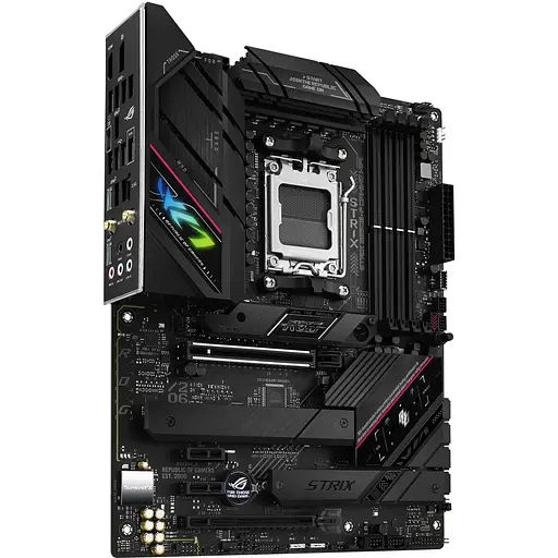 Материнская плата Asus Rog Strix B650E-F Gaming WIFI sAM5 B650 4xDDR5 M.2 HDMI DP WiFi BT ATX - фото 3