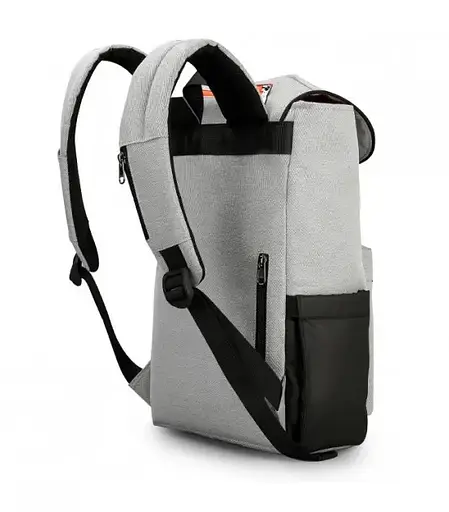 Рюкзак городской Tigernu T-B3596 15.6" светло серый - фото 3