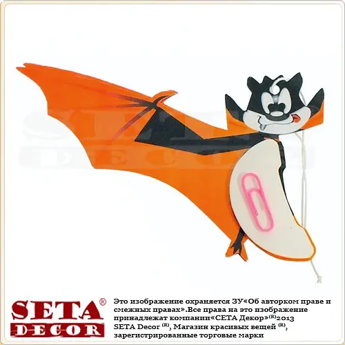Декор Летучая мышь - фото 2