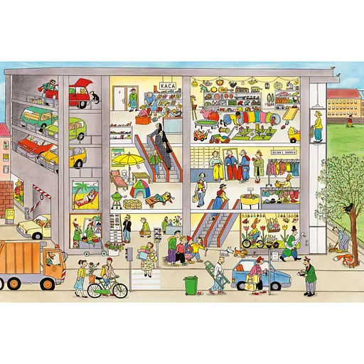 Картонная книга Весенний виммельбух 253851, 12 страниц - фото 3