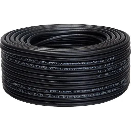Шланг маслобензостійкий Alloid термокаучуковий 6х12 мм 50 м (GR-67690) - фото 2