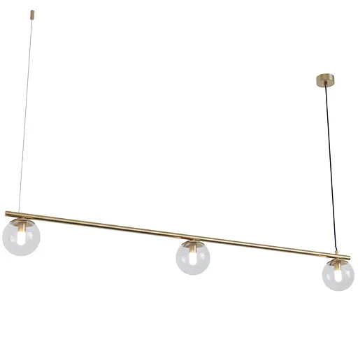 Люстра Paris, PikArt арт. 26250 Золотий Прозорий - фото 1