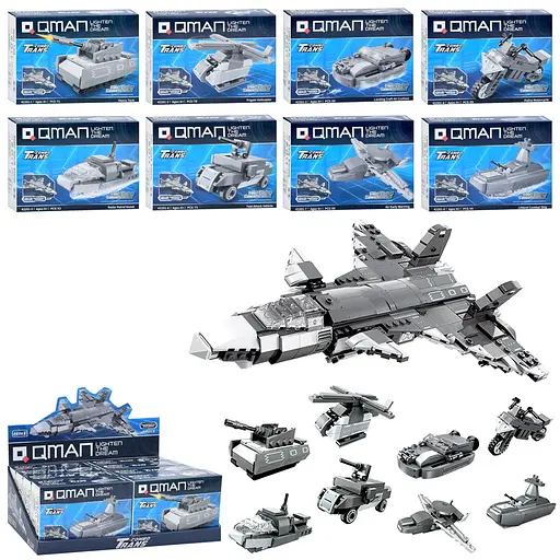 Конструктор Військовий транспорт, 42201, від 53 деталей, (В асортименті) - фото 3