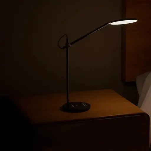 Лампа настольная Yeelight R&amp;W Desk lamp YLYTD-0026 черно-золотая - фото 5