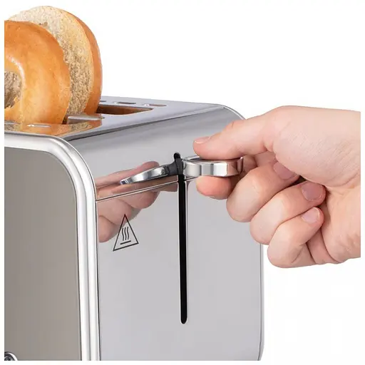 Тостер Russell Hobbs Distinctions 2-Slice Titanium 26432-56 - фото 5