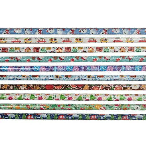 Бумага упаковочная "Новогодняя" GWP2024-6 90*64см, Цена за 1 лист (4891251025814) Микс - фото 1