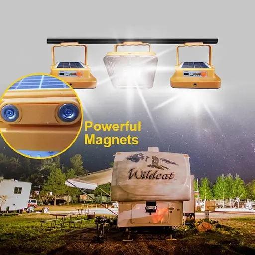 Прожекторный фонарь D8 12000 mAH на солнечной батарее + Power bank - фото 9