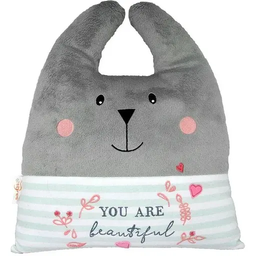 Игрушка-подушка - зайчик you are beautiful Tigres ПД-0302 (4823061518460) - фото 1