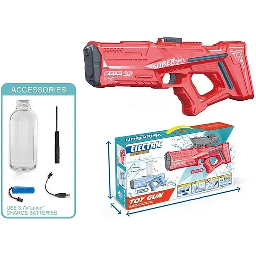 Водяной автомат DK Space Model Water Gun 9002A Red [138752] - фото 6