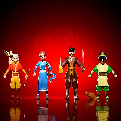 Фігурка AVATAR THE LAST AIRBENDER Aang Bendyfig (Аватар: Останній маг повітря) - фото 10