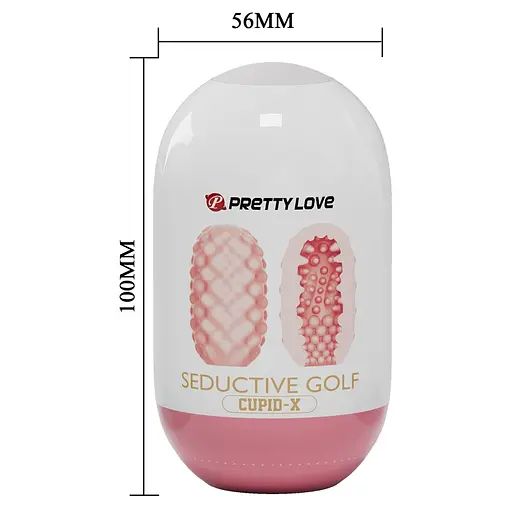 Мастурбатор Pretty Love Cupid-X Seductive Golf рожевий - фото 4