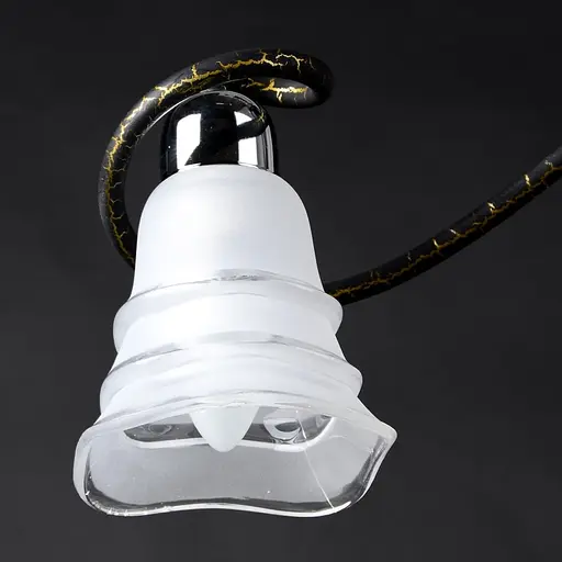 Люстра стельова Brille для кухні E14 40W BK (LK-285C/3) - фото 6