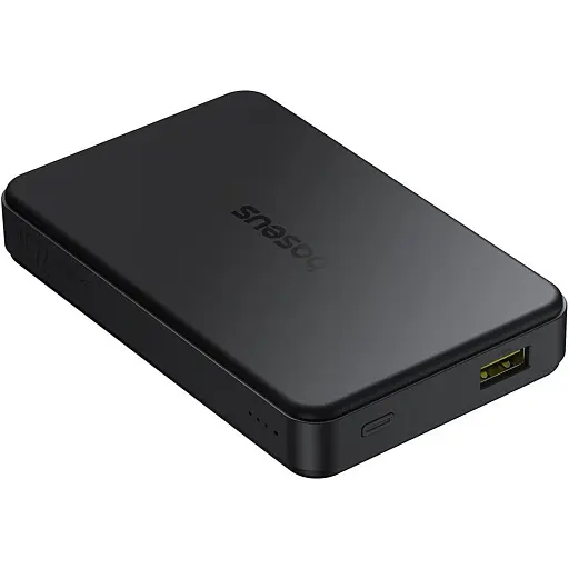 Зовнішній акумулятор Baseus Airpow II Qi2 10000mAh 22.5W Black (P10080000123-00) [134990] - фото 3