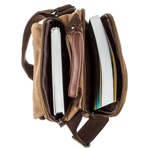 Сумка мужская  Vintage 27х23,5х8 см sum0014932 - фото 5