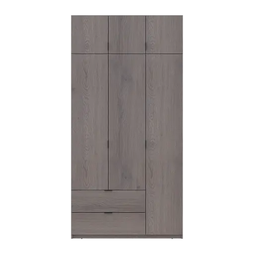 Распашный Шкаф для одежды Doros Лукас Канноло/Канноло 3 ДСП 120х50х240 (44900368) - фото 4