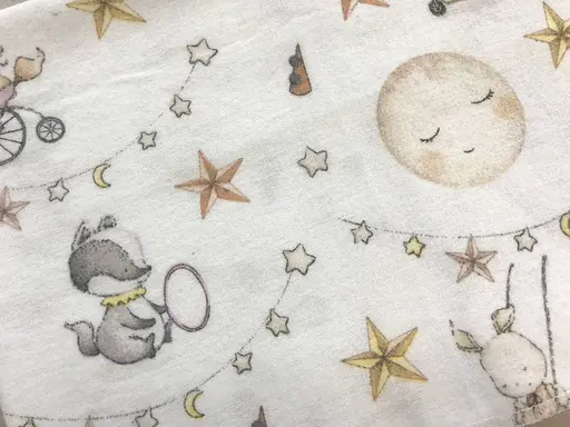 Пеленка фланель Moontime "Цирк" - фото 2